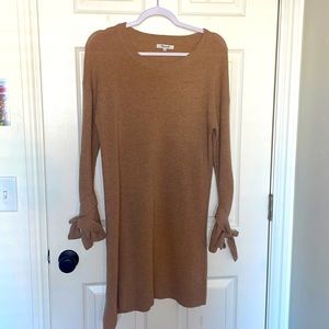 Tan/ Brown Madewell dress. Size small.